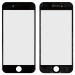 Модульное стекло iPhone 6 в сборе с рамкой, OCA Черное#153182