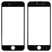 Модульное стекло iPhone 6S в сборе с рамкой, OCA Черное#155240