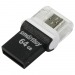 Флеш-накопитель USB 64 GB Smart Buy Poko OTG чёрный#165088