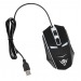 Мышь оптическая Nakatomi MOG-02U Gaming mouse  - игровая, 4 кнопки + ролик, 7-ми цветная подсветка, USB, черная#167456