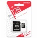 Карта памяти MicroSD 128GB Smart Buy Class10 UHS-I + SD адаптер#2004621