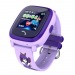 Часы наручные с GPS трекером и функцией телефона DF25 GPS (фиолетовый)#171404