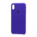 Чехол-накладка Silicone Case Apple iPhone XS Max фиолетовый#175870