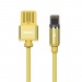 Кабель USB - Apple lightning Remax RC-095i Magnetic золото#173229