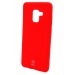Чехол-накладка TPU Siberia MIX на Samsung A8 Plus (красный)#175969