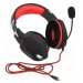 Гарнитура Smartbuy SBHG-2200 RUSH VIPER, черная/красная, длина кабеля 3 м#175401