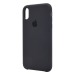Чехол-накладка - Soft Touch для Apple iPhone XR (dark gray)#175811