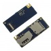 Коннектор SIM+MMC для SonyEricsson U10i (Aino) на шлейфе#177340