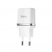 Сетевой адаптер HOCO 2USB C12 + кабель Apple 8-pin 2.4A (White)#182830