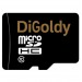 Карта памяти MicroSD 16GB DiGoldy Class 10 без адаптера#2119177