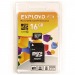 Карта памяти MicroSD 16GB Exployd Class 10 + SD адаптер#184211