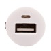 Адаптер автомобильный - АЗУ-USB for Apple iPhone 4/4s 1000 mA (white)#159584