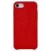 Чехол-накладка - Alcantara для Apple iPhone 7/8 (red)#185717