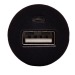 Адаптер автомобильный - АЗУ-USB for Apple iPhone 4/4s 1000 mA (black)#159585