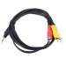 Кабель TELECOM 3.5 Jack (M) / 3 RCA (M), 3 м. (1/100)#2116938