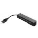 USB HUB RITMIX CR-2406, черный, USB 2.0, 4 порта (1/80)#187236