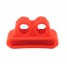 Держатель - силиконовый для наушников Apple AirPods (red)#187588