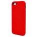 Чехол-накладка - Full Soft Touch для Apple iPhone 5/5S/SE (red)#189990