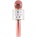 Беспроводной караоке микрофон WSTER WS-858 (розовый)#333944