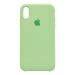 Чехол-накладка - Soft Touch для Apple iPhone XR (light green)#191104