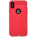 Чехол-накладка The ultimate experience Carbon для Apple iPhone X/XS (red)#194733