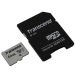 Карта памяти MicroSD 64GB Transcend 300S UHS-I U1 + SD адаптер#198255