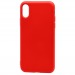 Чехол-накладка Silicone Case New Era для Apple iPhone X/XS красный#199644