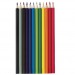 Карандаши цветные BRAUBERG "Football match", 12 цветов, заточенные, картонная упаковка, 180534#202741
