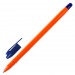 Ручка шариковая масляная BRAUBERG "Flame", СИНЯЯ, корпус оранжевый, узел 1 мм, линия письма 0,7 мм, 142680#203605
