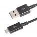 Кабель USB - micro USB Rexant (чёрный) 1м#204976