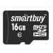 Карта памяти MicroSD 16GB Smart Buy Class 10 UHS-I без адаптера#204670