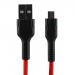 Кабель USB - micro USB Hoco U31 Benay для HTC/Samsung (120 см) (red)#205920