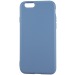 Чехол-накладка Silicone Case New Era для Apple iPhone 6/6S синий#207331