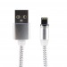 Кабель USB - Apple lightning X-Cable YLF-001 магнитный (серебристый) тех.пак#209861