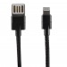 Кабель USB - Apple lightning Hoco U55 Outstanding (black)#210363