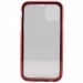 Чехол-накладка - 360 Magnetic Glass для Apple iPhone 11 Pro Max (red)#213412