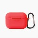 Чехол - силиконовый для кейса Apple AirPods Pro (red)#216236