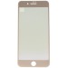 Защитное стекло 3D anti-blueray для Apple iPhone 7 Plus матовое золотое#217068