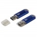 Флеш-накопитель USB 32GB Smart Buy V-Cut синий#2106790