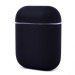 Чехол - Soft touch для кейса Apple AirPods (black)#217257