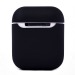 Чехол - Soft touch для кейса Apple AirPods (black)#217258