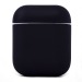 Чехол - Soft touch для кейса Apple AirPods (black)#217256