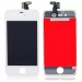 Дисплей для iPhone 4 + тачскрин белый с рамкой AAA#1856746