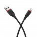 Кабель USB - Apple lightning Borofone BX17 2.0A 1.0м черный#221295