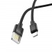 Кабель USB - Apple lightning HOCO U55 2.4A 1.2м черный#1648416