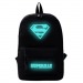 Рюкзак светящийся Супермен (черный)#221737