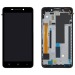 Дисплей для Lenovo A5000 в рамке + тачскрин (черный) ориг#2167543