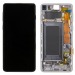 Дисплей для Samsung G973F Galaxy S10 + тачскрин + рамка (черный) ОРИГ100%#249936