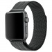 Ремешок для Apple Watch 42/44/45/49 мм Milanese (миланская петля) (черный)#431425