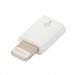 Адаптер VIXION (AD49) micro USB - Lightning (белый)#230303
